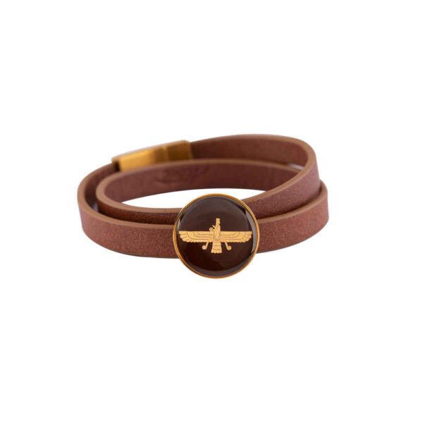 Price and Buy Persian Leather Bracelet for Men and Women – Farvahar_68fd356ea366b.jpeg Price and Buy Persian Leather Bracelet for Men and Women – Farvahar