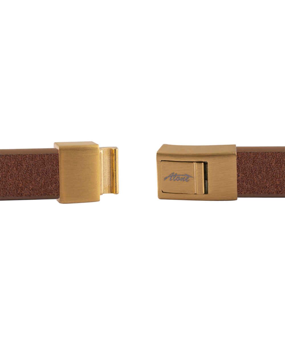 Price and Buy Persian Leather Bracelet for Men and Women – Farvahar - Image 3