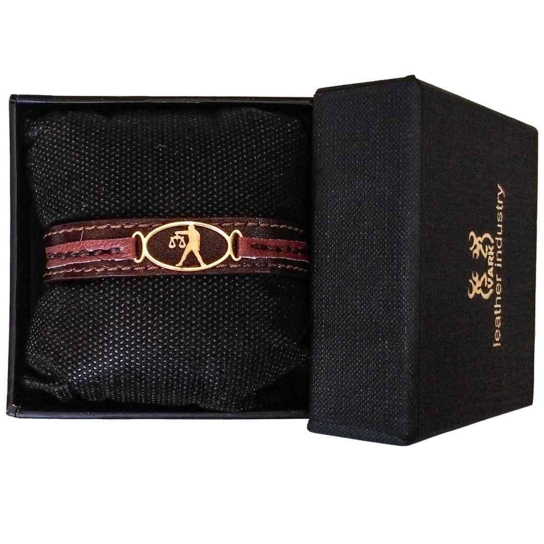Price and Buy Persian Leather Bracelet for Men and Women – Mehr Symbol - Image 3