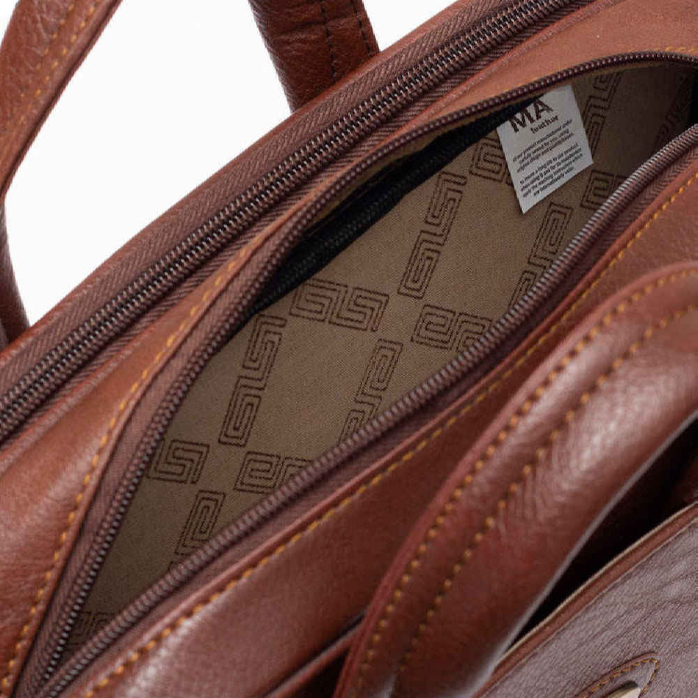 Price and Buy Persian Leather Briefcase – Araz Model - Image 4