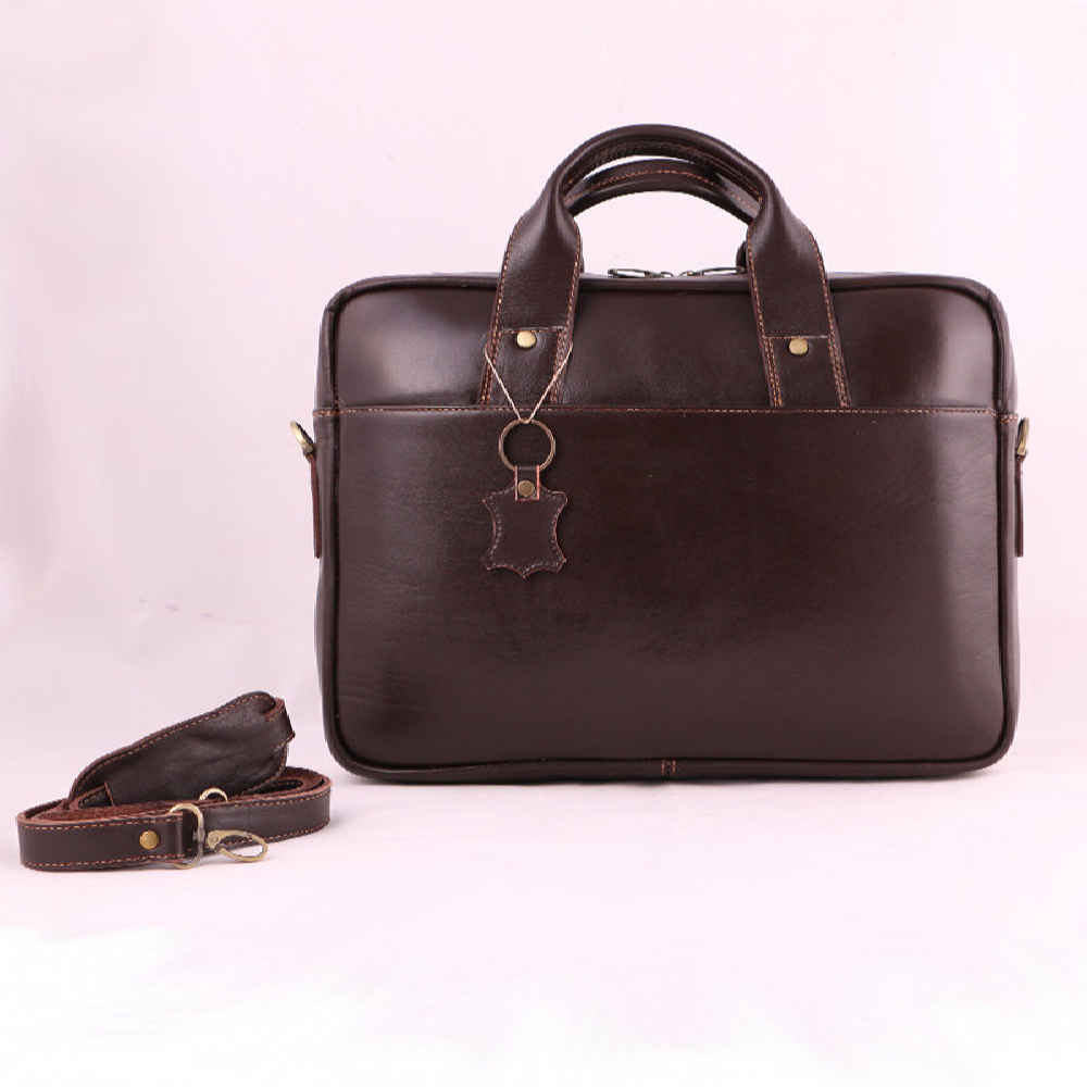 Price and Buy Persian Leather Briefcase – Araz Model - Image 5