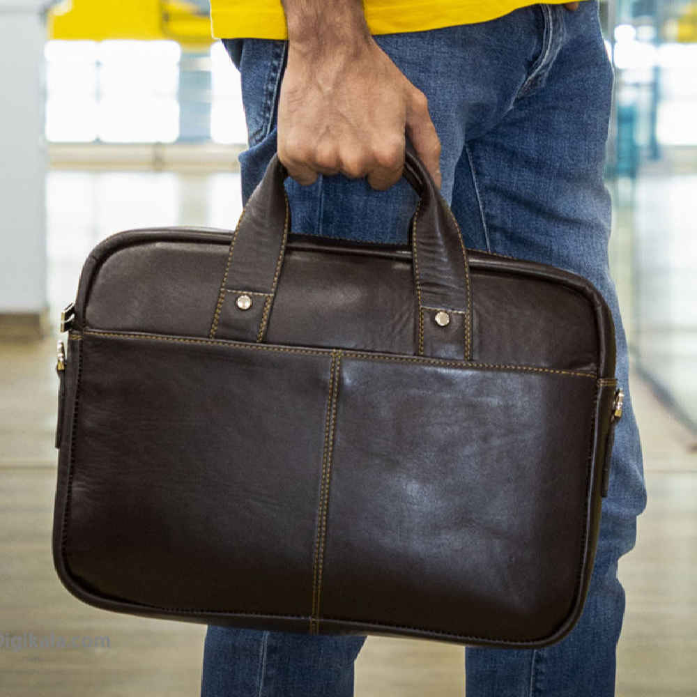Price and Buy Persian Leather Briefcase – Araz Model - Image 6
