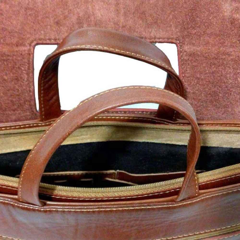 Price and Buy Persian Leather Briefcase – Sima Model - Image 4
