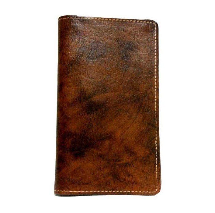 Price and Buy Persian Leather Long Wallet for Men with Achaemenid Soldier Design - Image 4