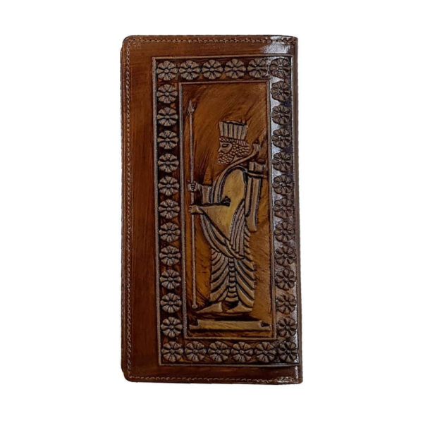 Price and Buy Persian Leather Long Wallet for Men with Kohan Design_68fc086feb3cc.jpeg Price and Buy Persian Leather Long Wallet for Men with Kohan Design