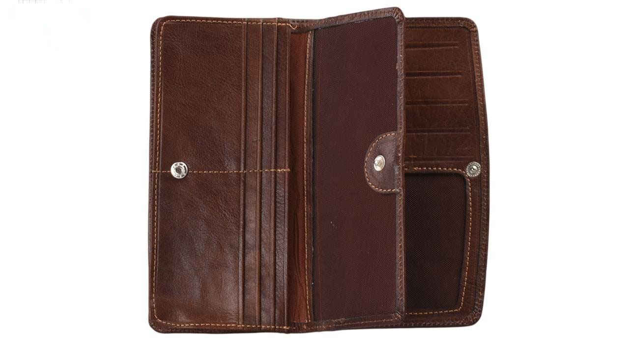 Price and Buy Persian Leather Long Wallet with Hakhamanesh Design - Image 4