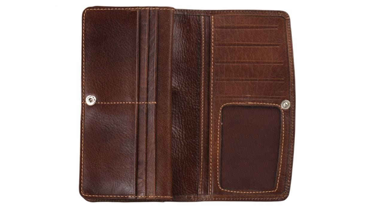 Price and Buy Persian Leather Long Wallet with Hakhamaneshi Design - Image 10