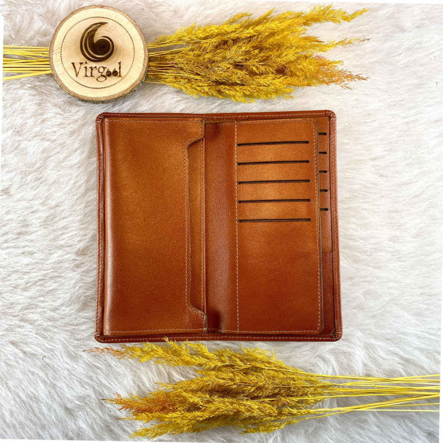 Price and Buy Persian Leather Long Wallet with Hich Design - Image 7