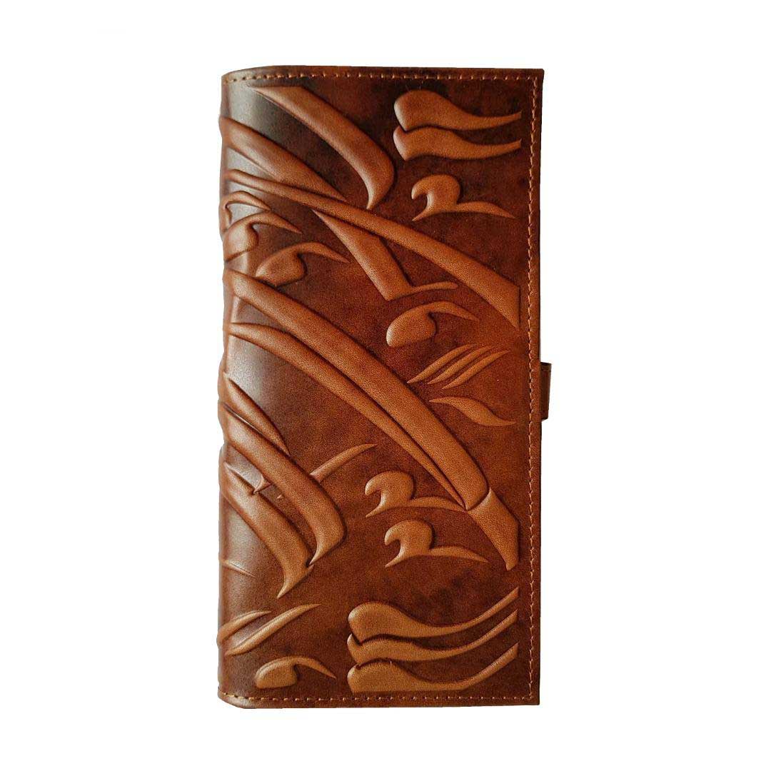 Price and Buy Persian Leather Long Wallet with Poem Calligraphy - Image 5