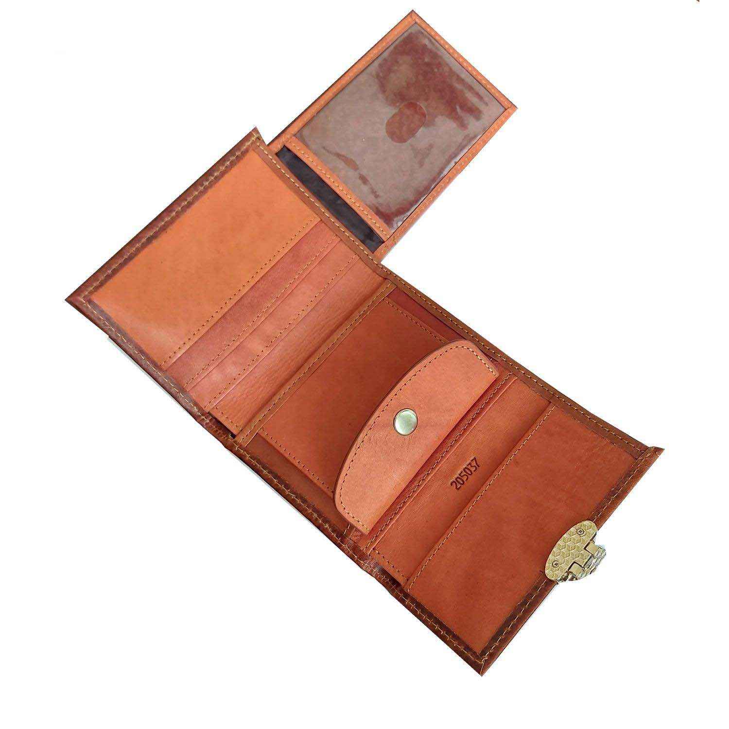 Price and Buy Persian Leather Trifold Wallet for Women with Poem - Image 4