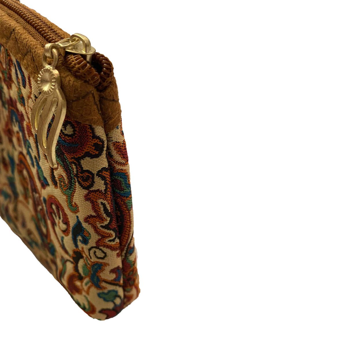 Price and Buy Persian Makeup Bag in Termeh Fabric with Paisley Pattern for Organizing - Image 3