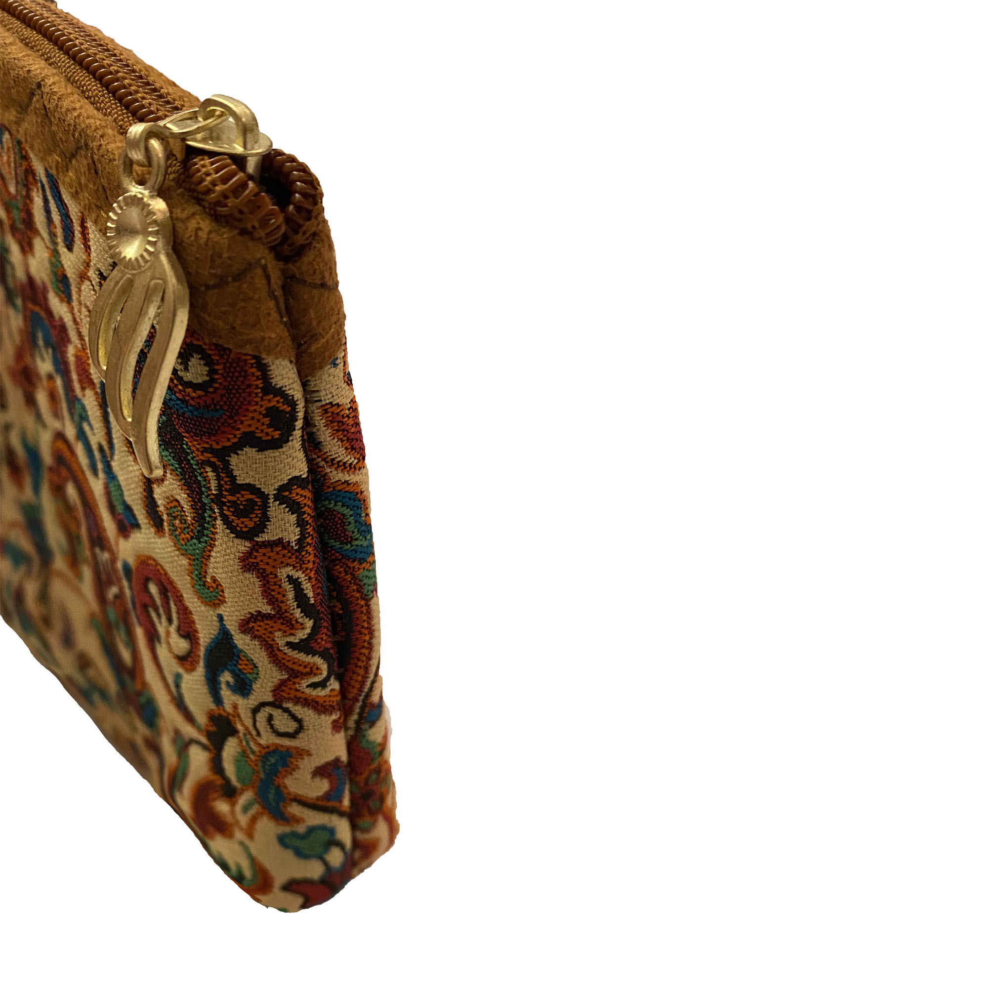 Price and Buy Persian Makeup Bag in Termeh Fabric with Paisley Pattern for Organizing - Image 3