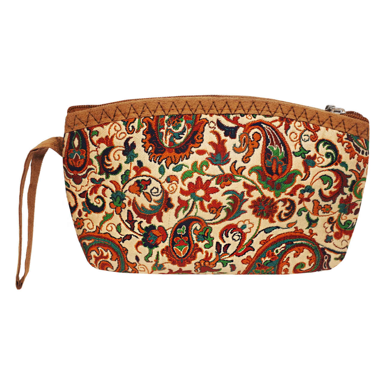 Price and Buy Persian Makeup Bag in Termeh Fabric with Paisley Pattern for Women