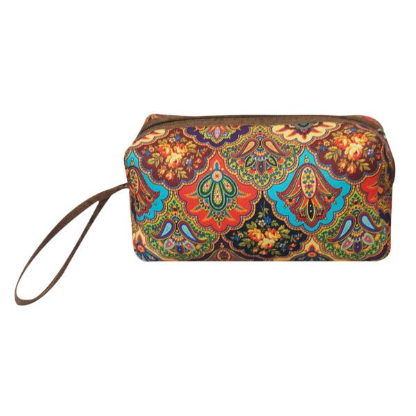 Price and Buy Persian Makeup Bag in Traditional Fabric with Floral Pattern_68fe9536d3d4e.jpeg Price and Buy Persian Makeup Bag in Traditional Fabric with Floral Pattern