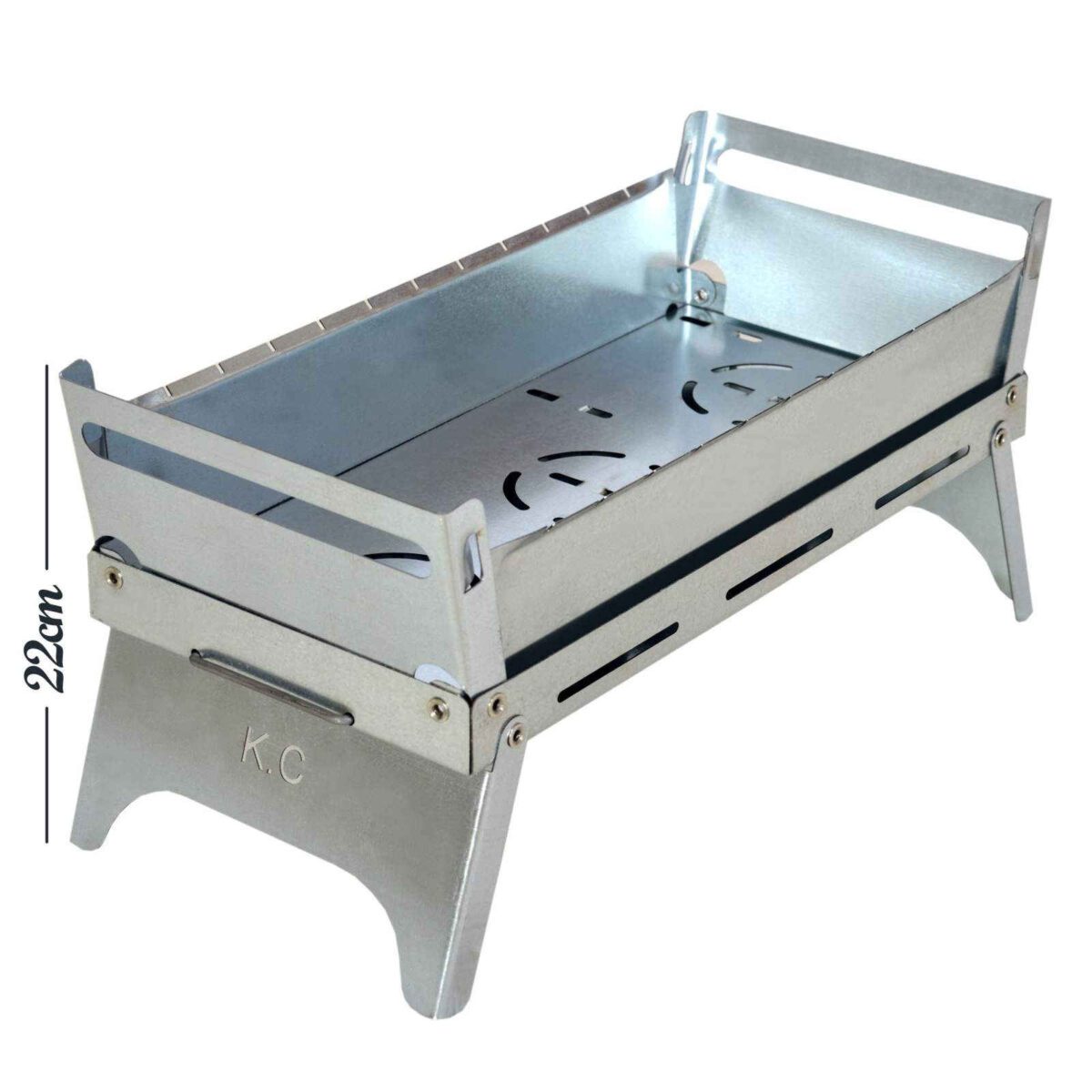 Price and Buy Persian Mangal Portable Charcoal Grill – Stainless Steel - Image 6