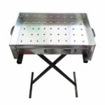 Price and Buy Persian Mangal Portable Charcoal Grill with Base for Outdoor Cooking