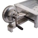 Price and Buy Persian Mangal Portable Charcoal Grill with Manual Fan for Outdoor Cooking - Image 4