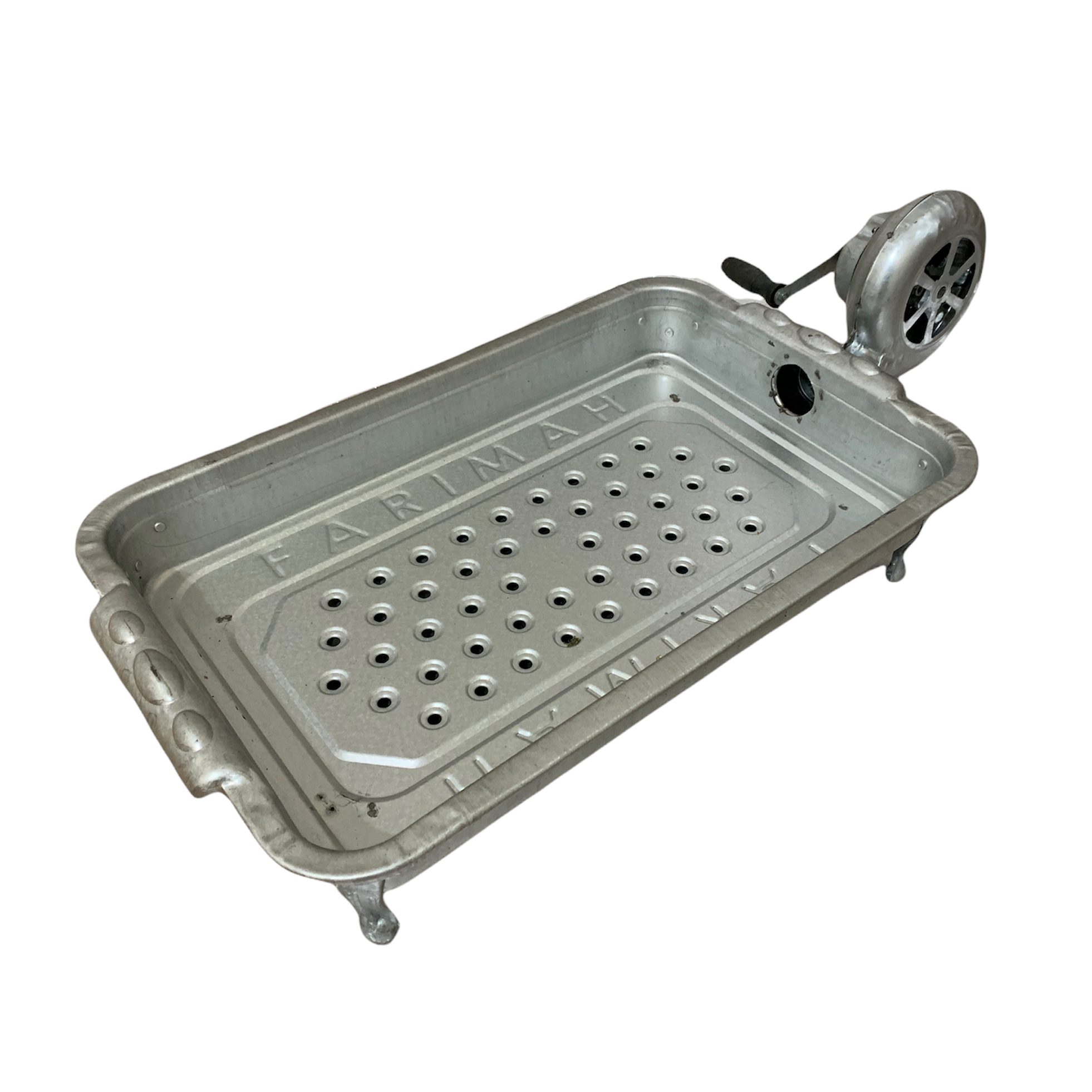 Price and Buy Persian Mangal Portable Charcoal Grill with Manual Fan – Ideal for Outdoor_690083e48a655.jpeg Price and Buy Persian Mangal Portable Charcoal Grill with Manual Fan – Ideal for Outdoor - Image 1