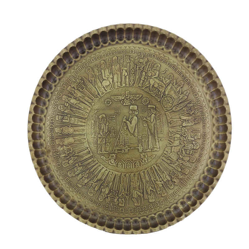 Price and Buy Persian Manghal Esfand and Bakhoor Burner – Engraved Brass Flower & Bird - Image 4