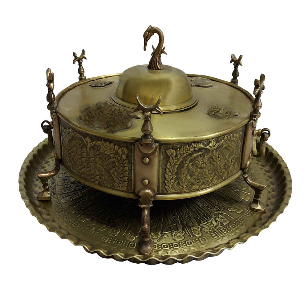 Price and Buy Persian Manghal Esfand and Bakhoor Burner – Engraved Brass