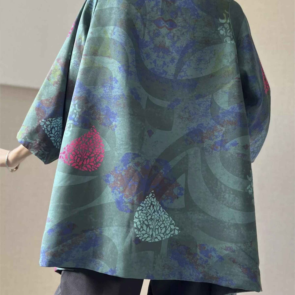Price and Buy Persian Manto Double Sided Crepe Fabric for Women - Image 4