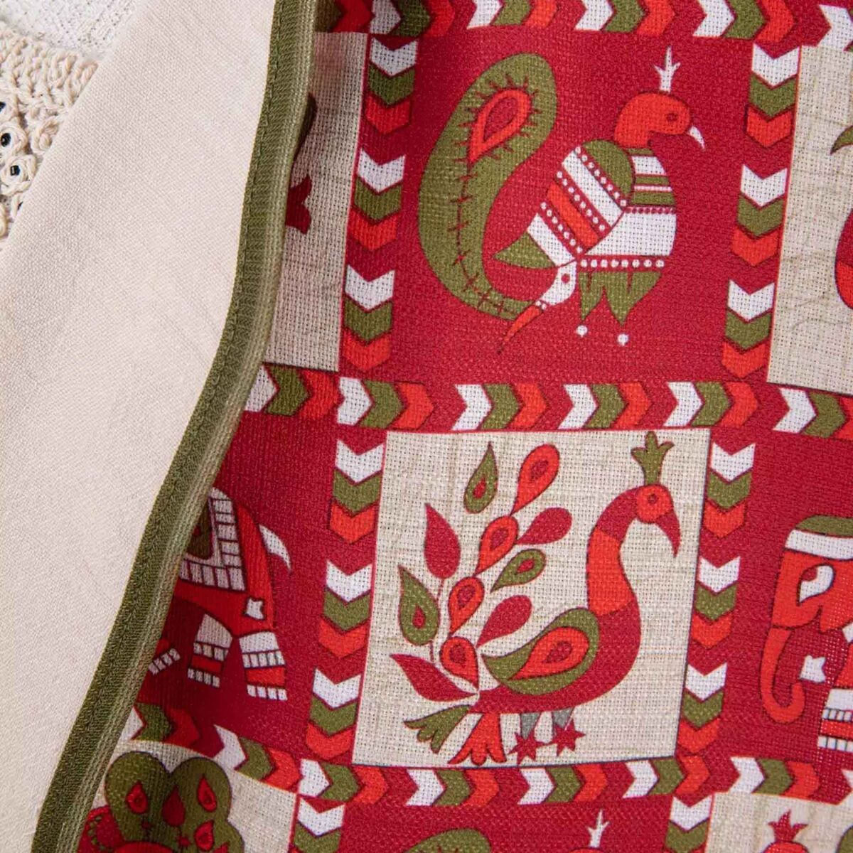 Price and Buy Persian Manto Loose Fit Linen Fabric for Women - Image 5
