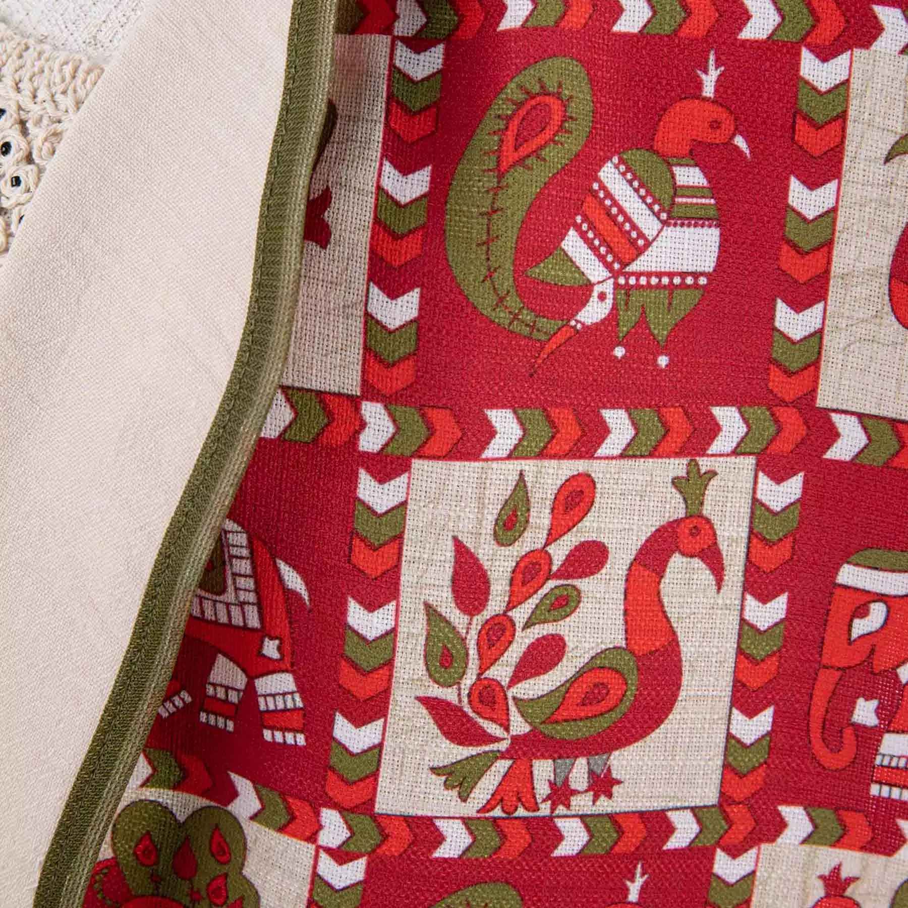 Price and Buy Persian Manto Loose Fit Linen Fabric for Women - Image 5