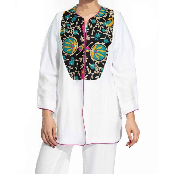 Price and Buy Persian Manto with Floral Embroidery for Women White_68feb33bac6ee.jpeg Price and Buy Persian Manto with Floral Embroidery for Women White