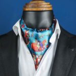 Price and Buy Persian Men’s Ascot Tie with Shahnameh Inspired Suitable for Every Occasion - Image 5