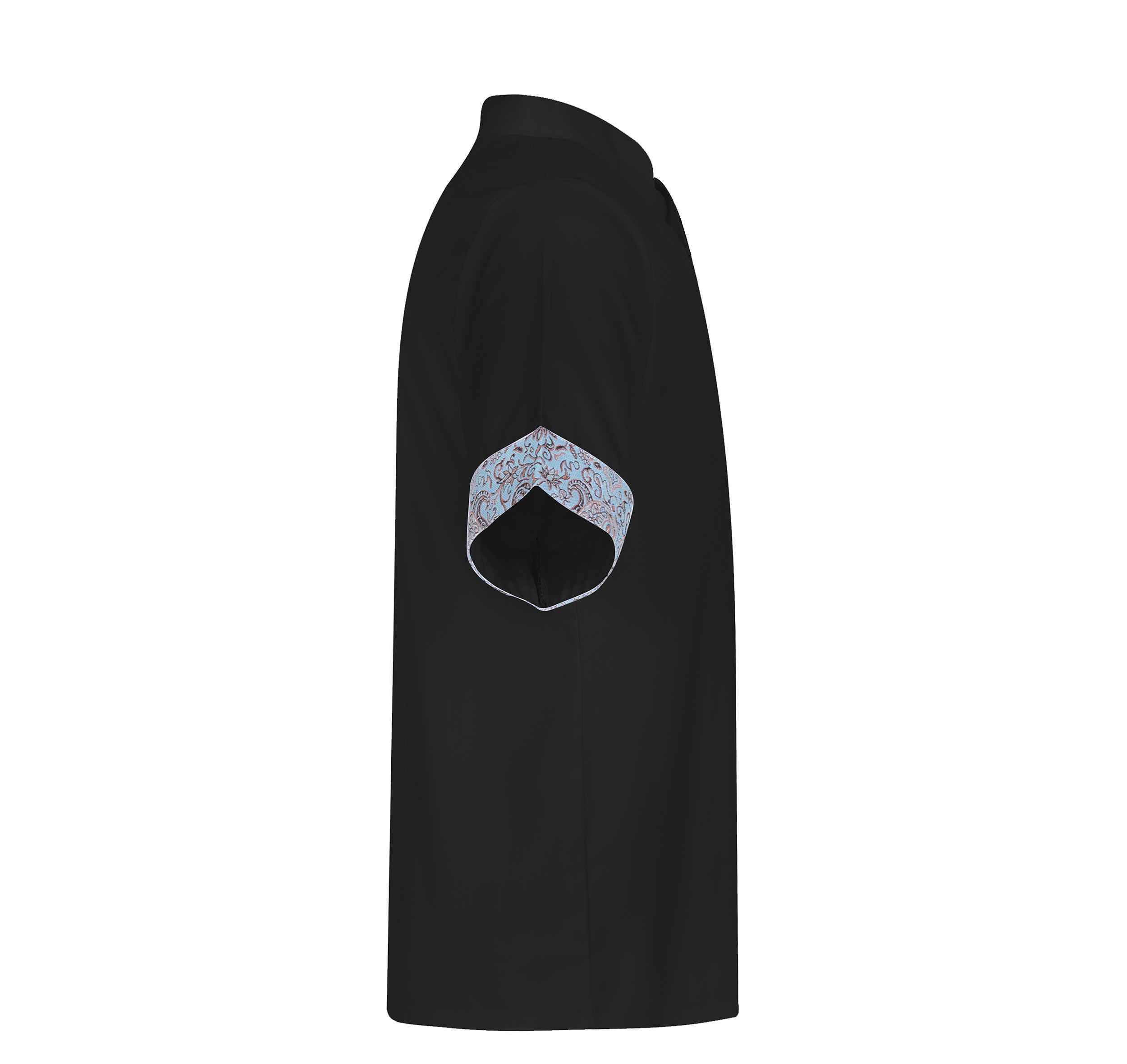 Price and Buy Persian Men’s Short Sleeve Chef’s Jacket with Paisley Design - Image 4