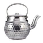 Price and Buy Persian Metal Double Teapot Durable with Traditional Hammered - Image 3