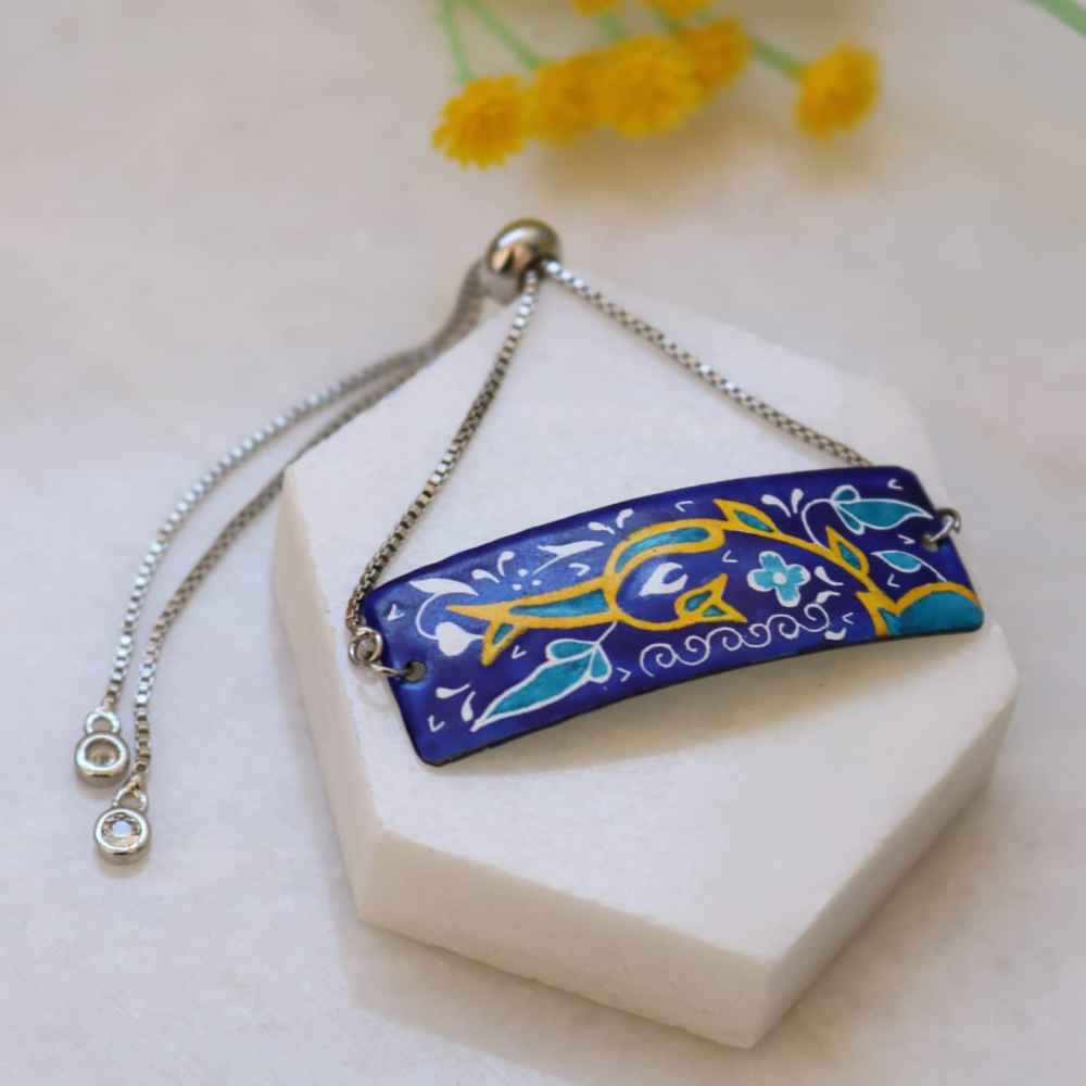 Price and Buy Persian Minakari Jewelry Set Model Arghavan - Image 3