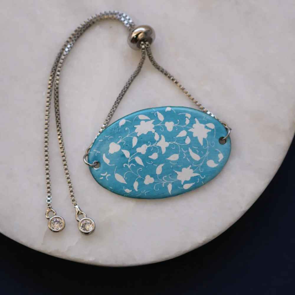 Price and Buy Persian Minakari Jewelry Set Model Darya - Image 4