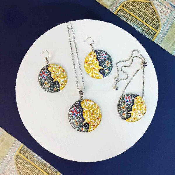 Price and Buy Persian Minakari Jewelry Set Model Hiva_68fbe86152cb8.jpeg Price and Buy Persian Minakari Jewelry Set Model Hiva