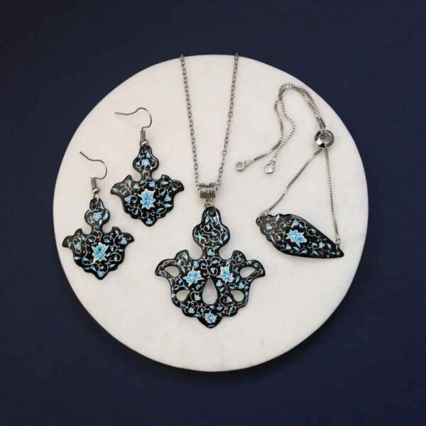 Price and Buy Persian Minakari Jewelry Set Model Mahtab_68fbe7d1b7b55.jpeg Price and Buy Persian Minakari Jewelry Set Model Mahtab
