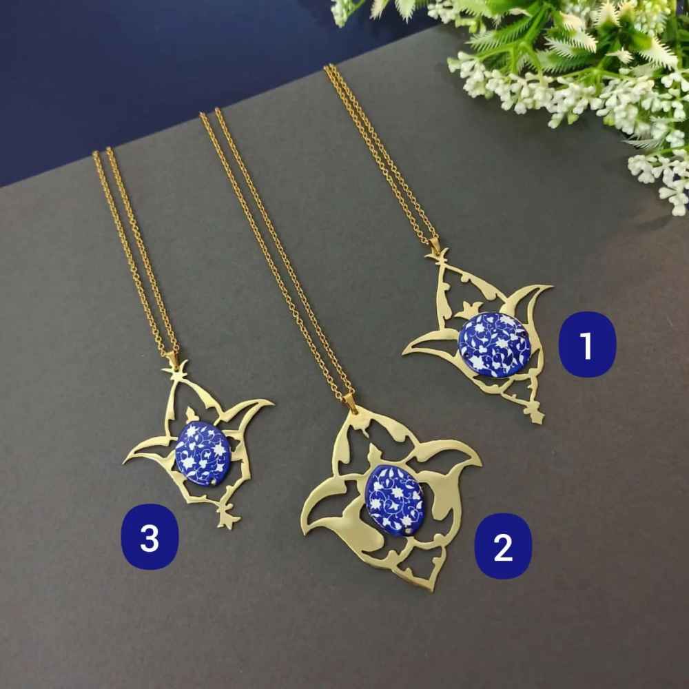 Price and Buy Persian Minakari Necklace Model Moshabak - Image 3