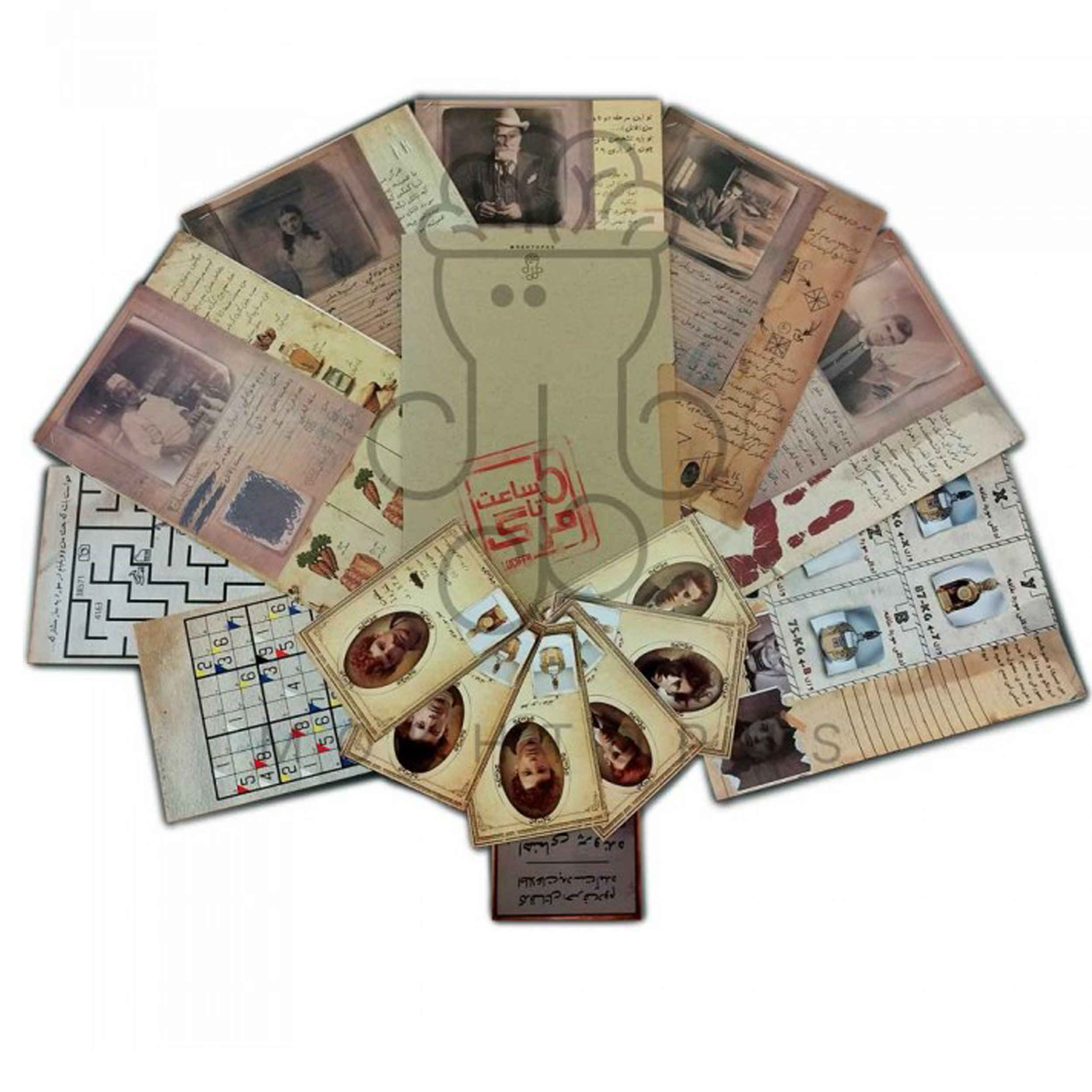 Price and Buy Persian Murder Mystery Board Game Five Hours to Death Case - Image 3