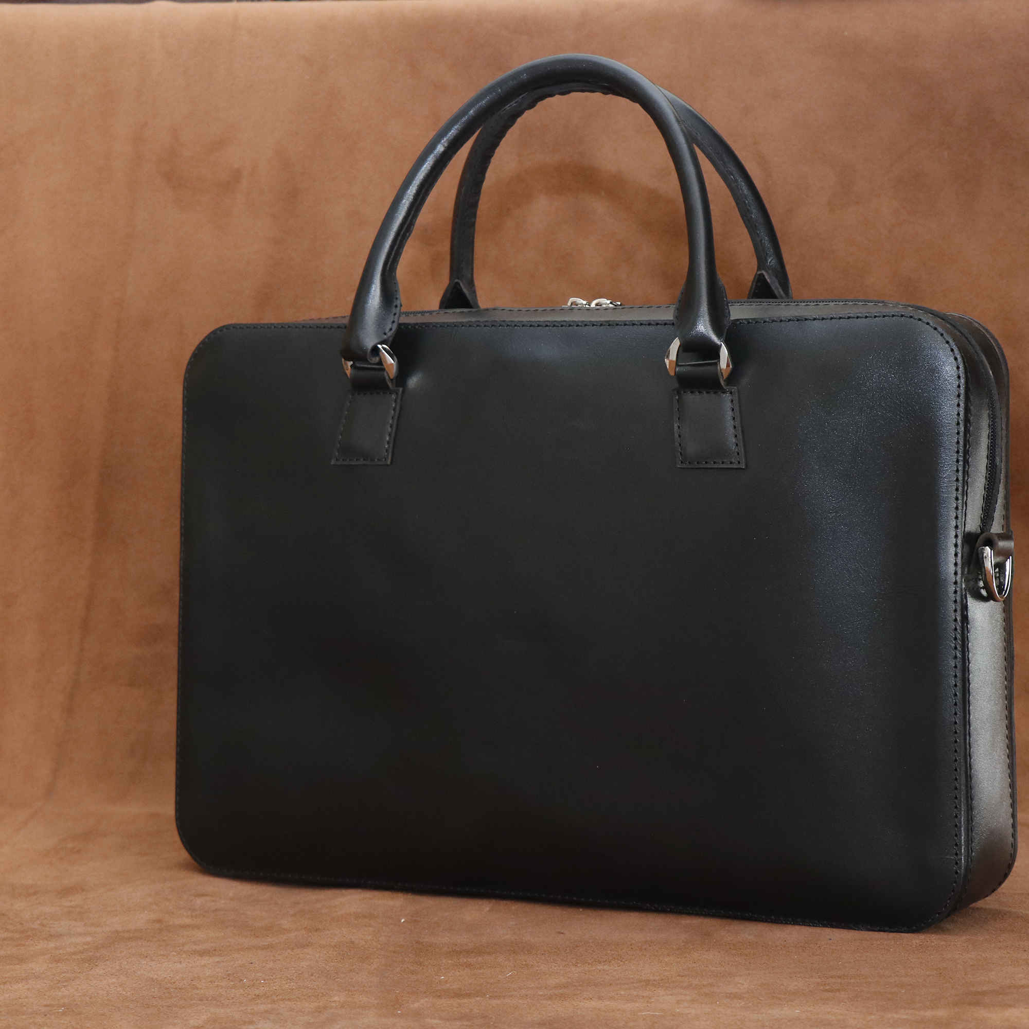 Price and Buy Persian Natural Leather Briefcase for 14 Inch Laptop – 1109B - Image 5