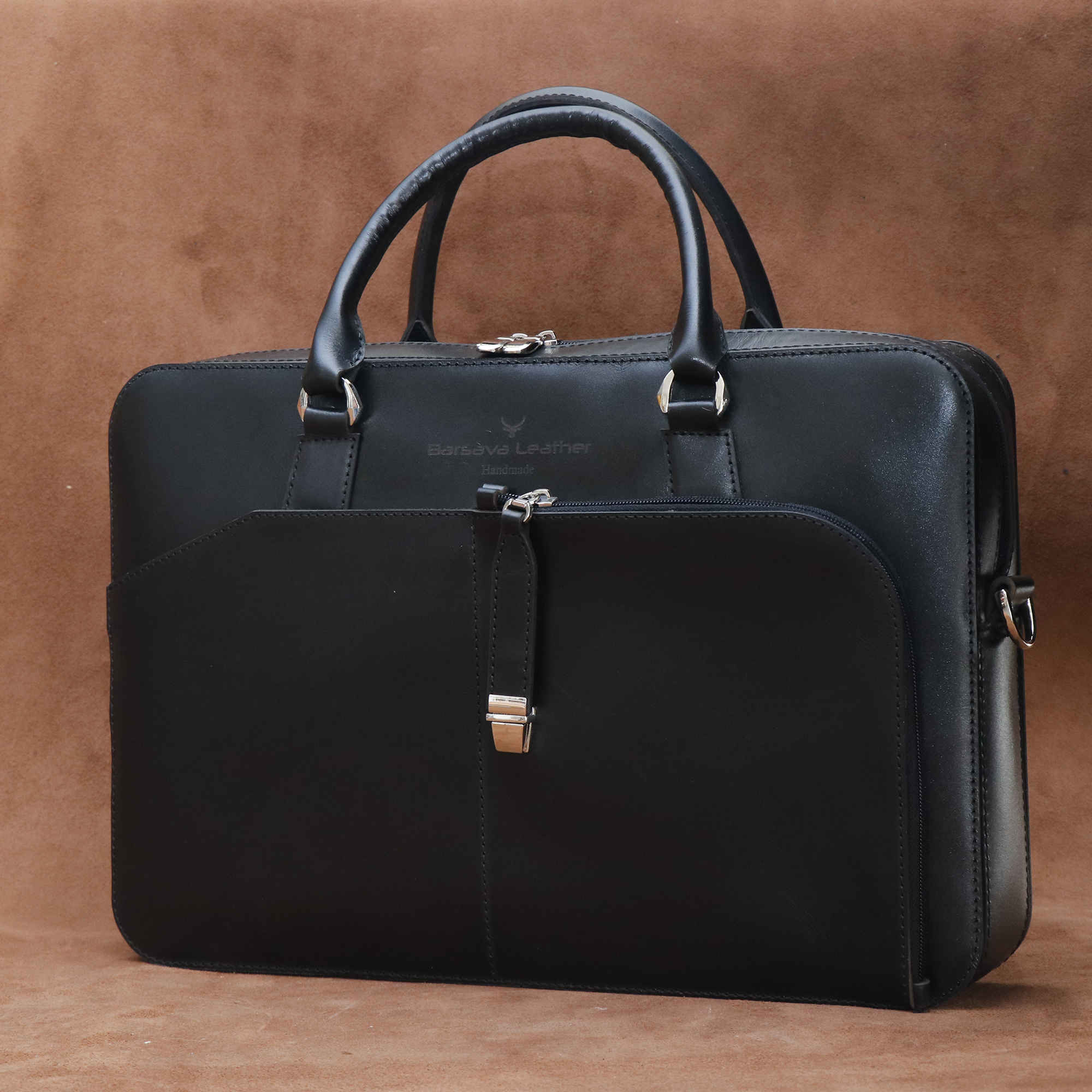 Price and Buy Persian Natural Leather Briefcase for 14 Inch Laptop – 1109B - Image 7