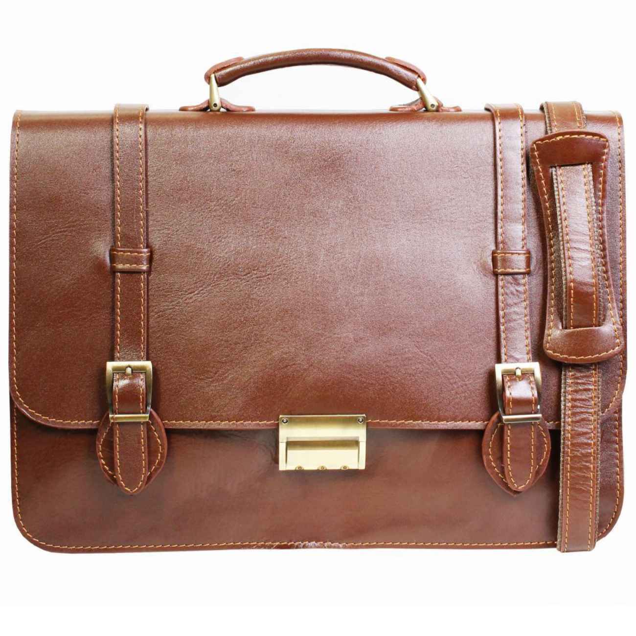 Price and Buy Persian Natural Leather Briefcase for Men – Bob Model