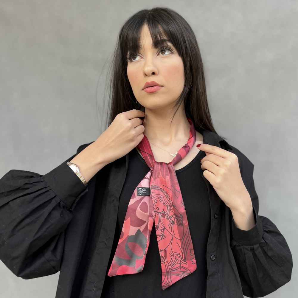 Price and Buy Persian Neck Scarf for Women Luxe and Vibrant Bitab