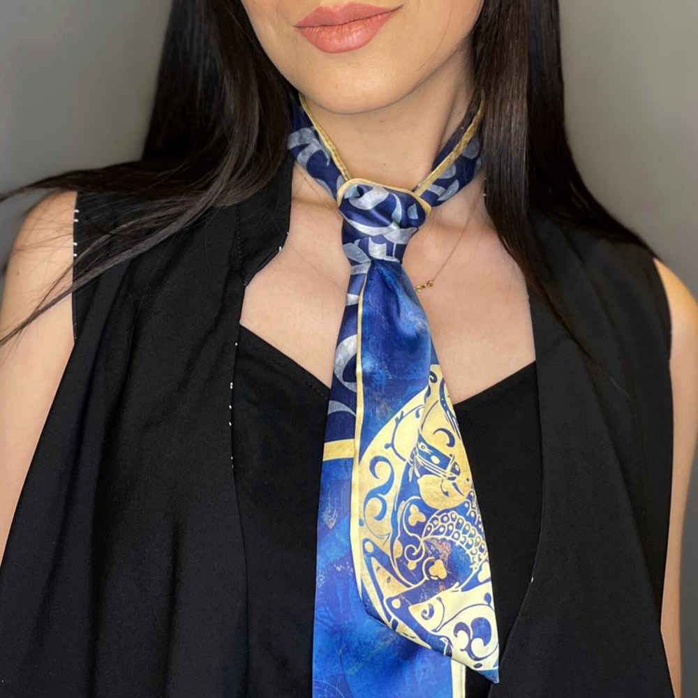 Price and Buy Persian Neck Scarf for Women Luxe and Vibrant Jam-e Jam