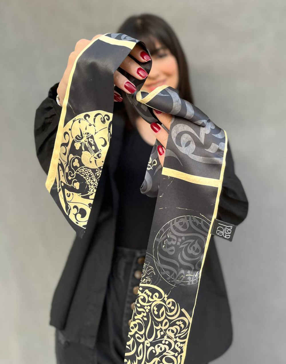 Price and Buy Persian Neck Scarf for Women Luxe and Vibrant Jam-e Jam - Image 3