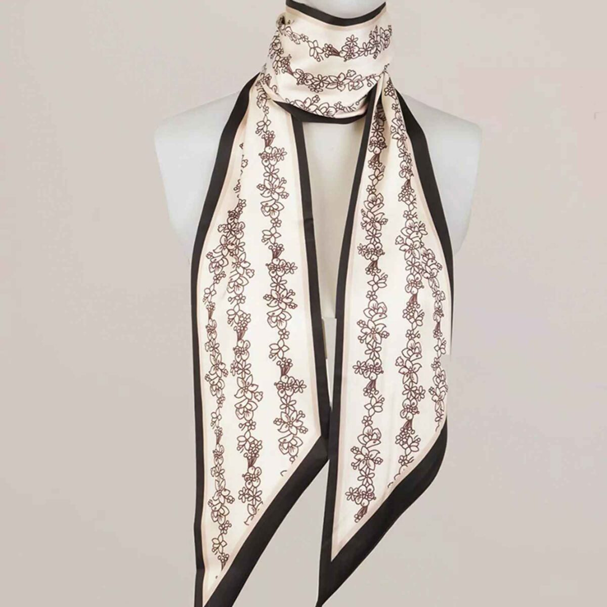 Price and Buy Persian Neck Scarf for Women with Floral Design