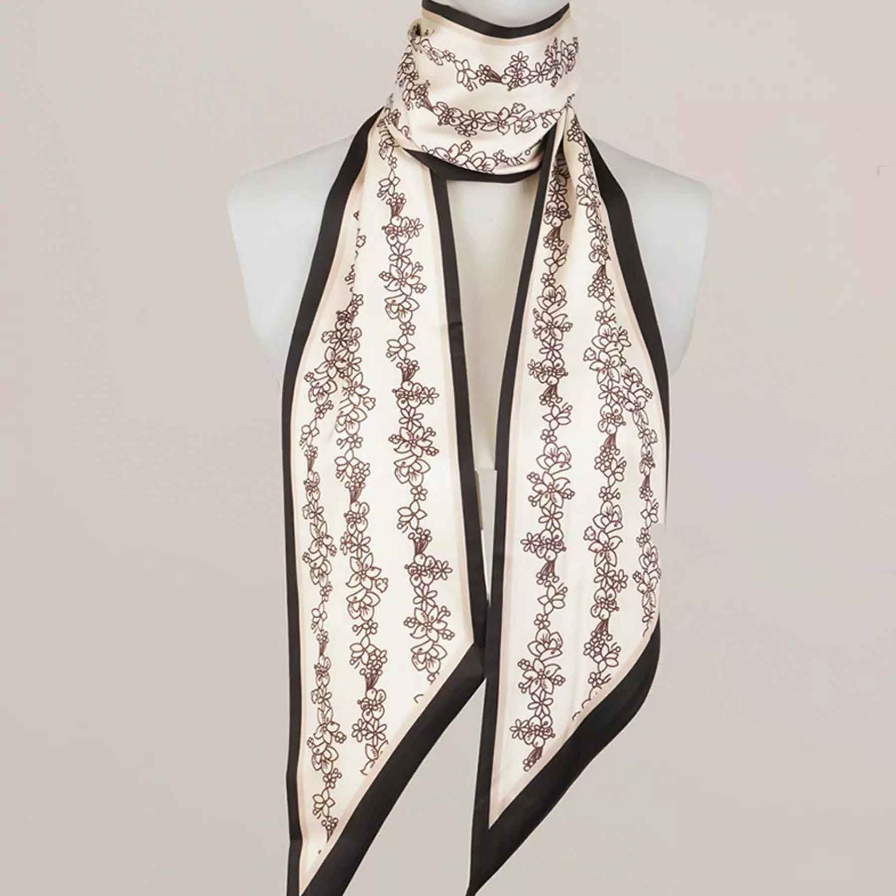 Price and Buy Persian Neck Scarf for Women with Floral Design