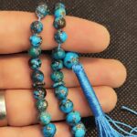 Price and Buy Persian Neyshabur Turquoise Rosary: 33 Beads Tasbih - Image 8