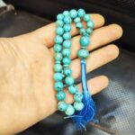 Price and Buy Persian Neyshabur Turquoise Rosary: 33 Prayer Beads Tasbih - Image 4