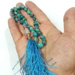 Price and Buy Persian Neyshabur Turquoise Rosary: 33 Prayer Beads Tasbih - Image 3