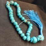 Price and Buy Persian Neyshabur Turquoise Rosary: 33 Prayer Beads Tasbih - Image 3