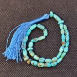 Price and Buy Persian Neyshabur Turquoise Rosary: Crafted with 33 Prayer Beads Tasbih - Image 3